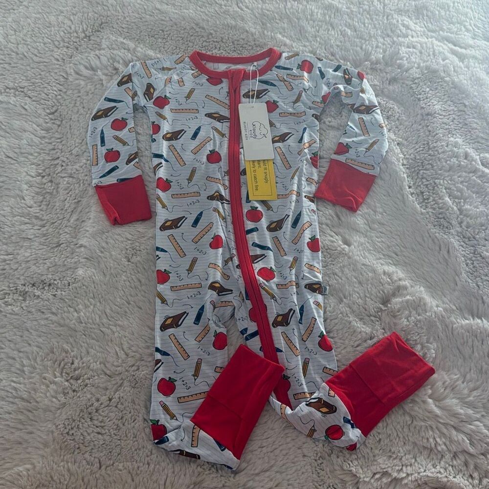 Bamboo Kloudy Kids School Uniform Zippy Size 12/18